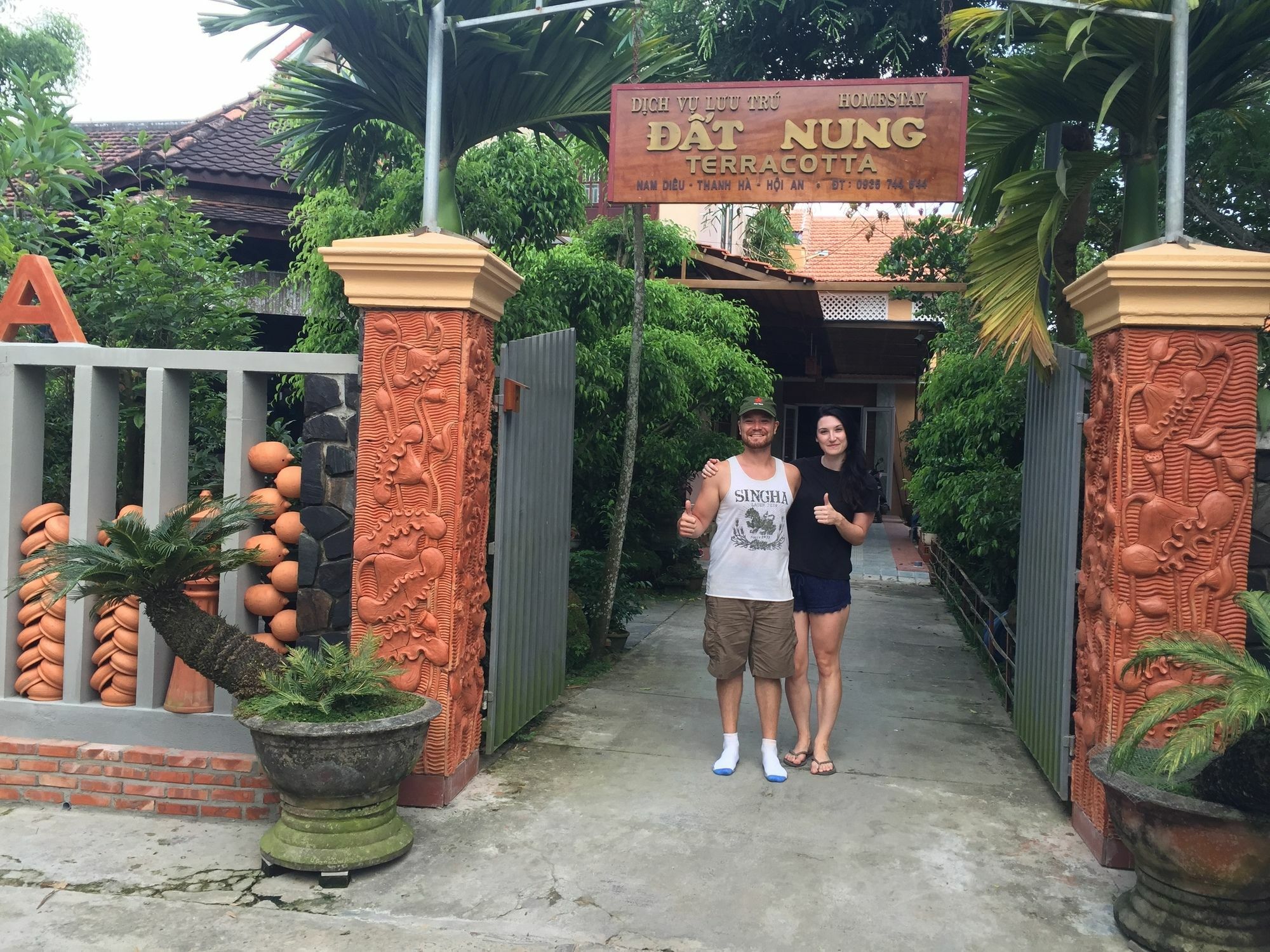 Terra Cotta Homestay Hội An Buitenkant foto